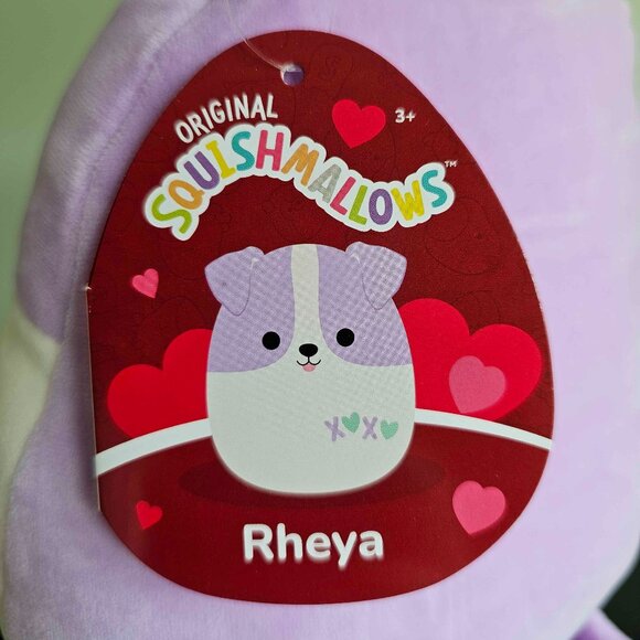 NWT 8" Rheya the purple dog Squishmallow - Picture 2 of 2